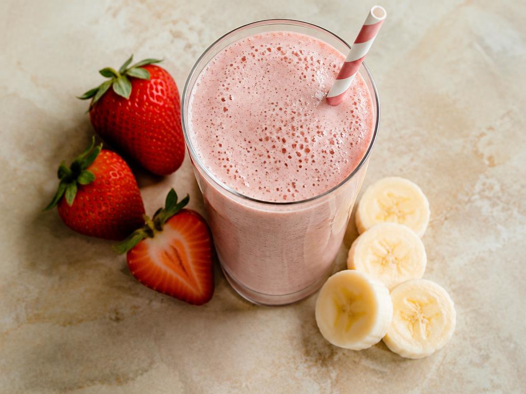 Strawberry Banana Beet Smoothie