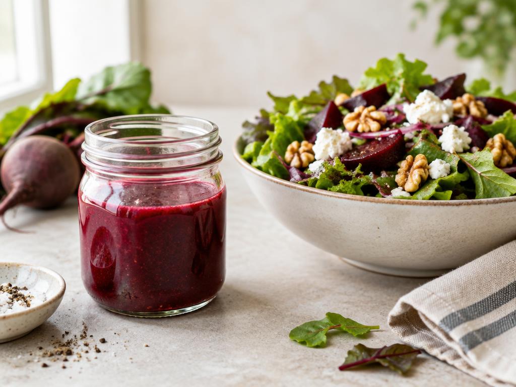 Beet Balsamic Salad Dressing