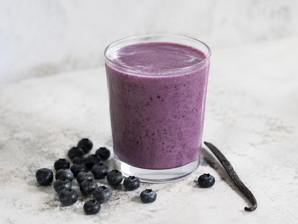 Blueberry Vanilla Beet Smoothie