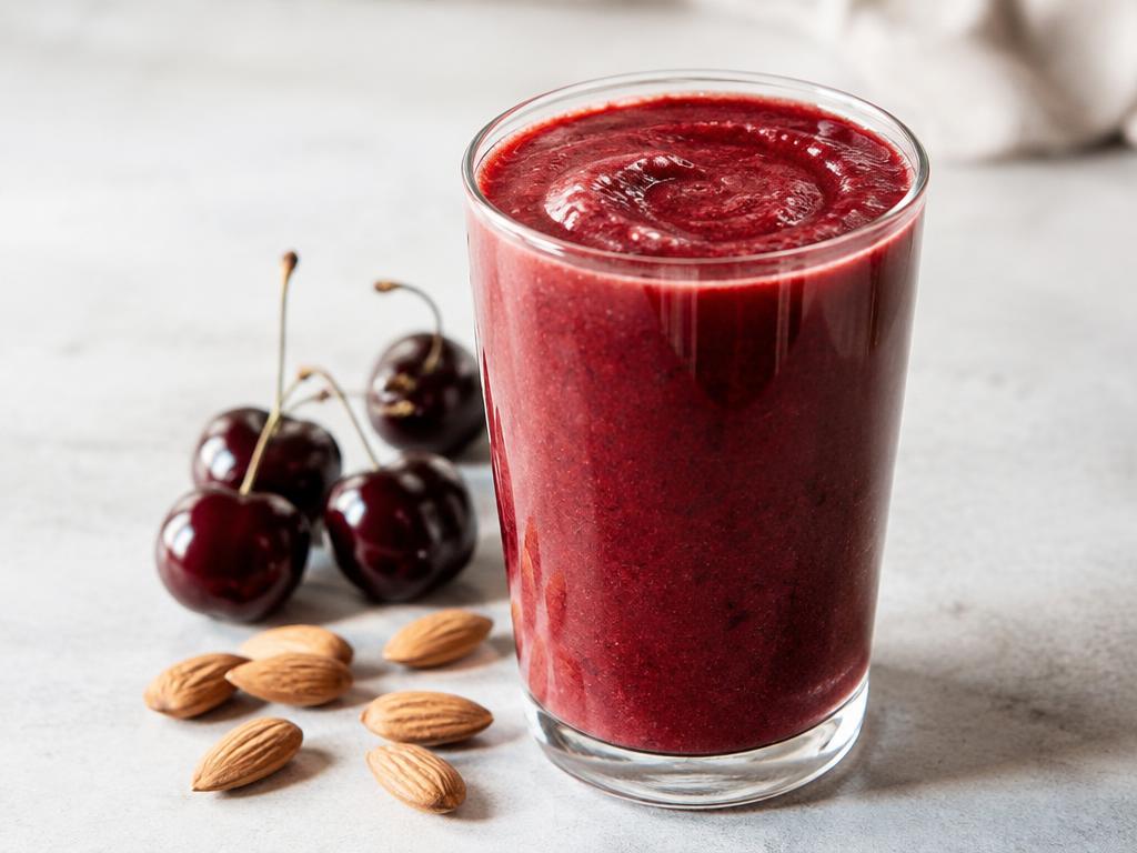 Cherry Almond Beet Smoothie